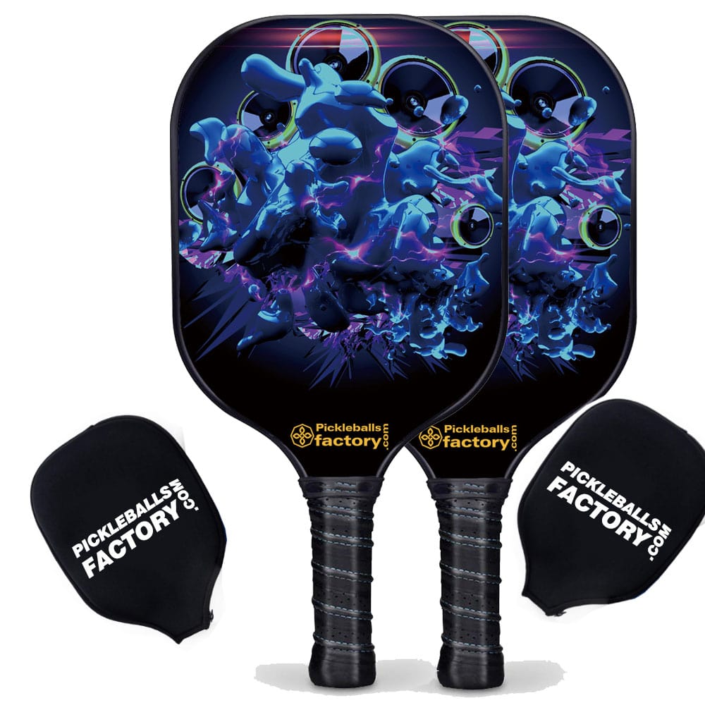 Near Me Pickleball Set - Mirs Custom Pickleball Paddle, Carbonfiber Graphite