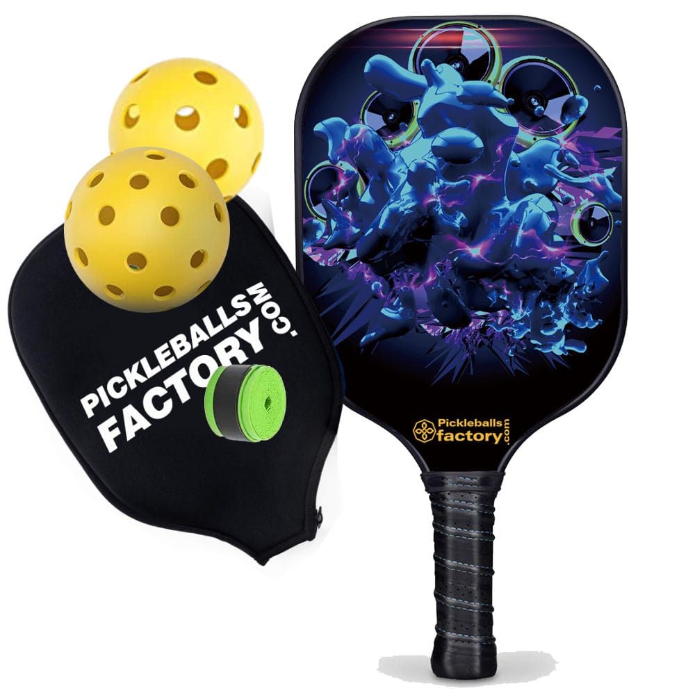 Custom Pickleball Paddle - Mirs Personalized Pickleball Paddle, Quiet Pickleball Paddles, Carbonfiber Graphite