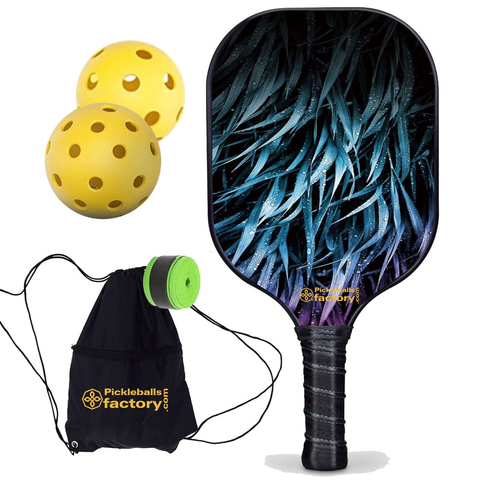 Pickleball Paddles - Leaves Professional Pickleball Paddle, Backyard Pickleball Top Pickleball Paddles 2022, Glassfiber Graphite