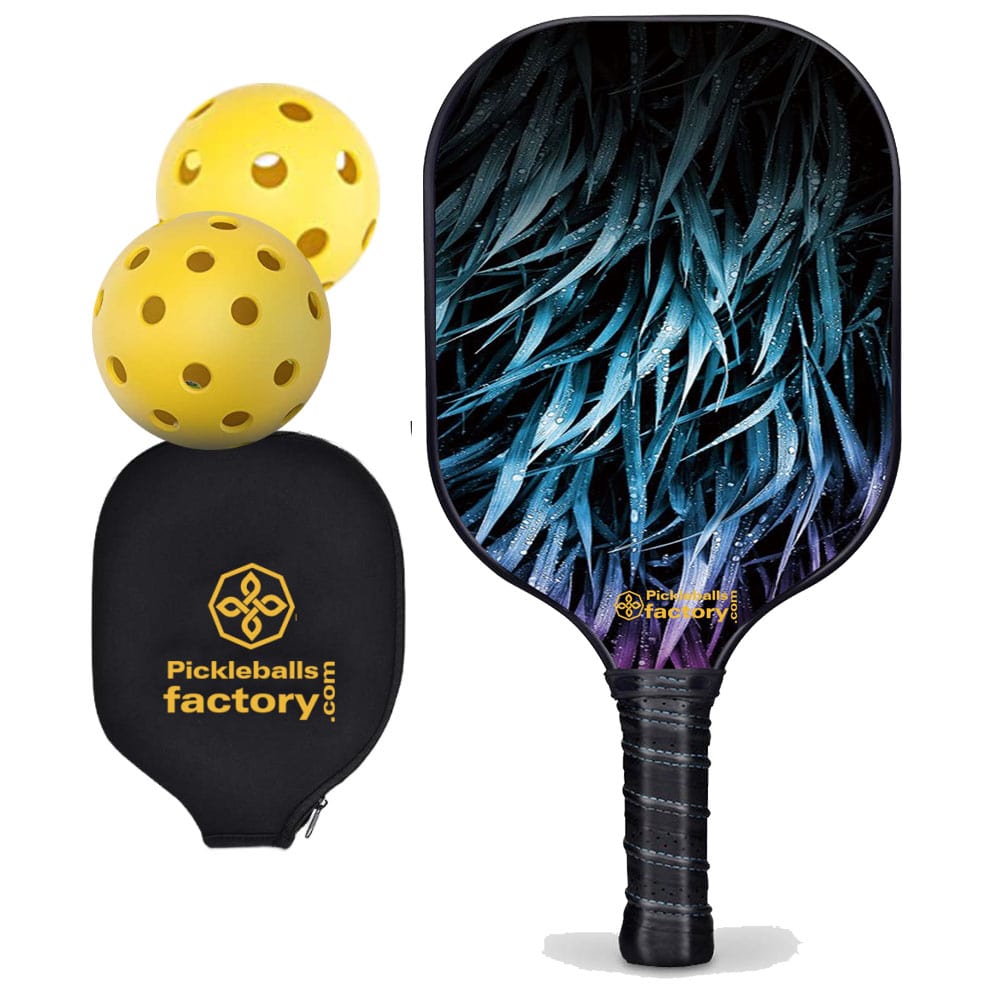 Pickleball Paddles - Leaves Professional Pickleball Paddle, Backyard Pickleball Top Pickleball Paddles 2022, Carbonfiber Graphite