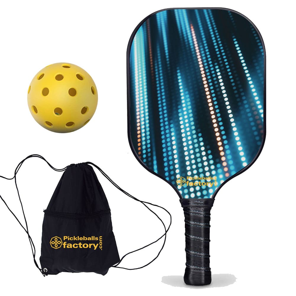 PB00039-9-G Pro Pickleball Paddle - Neon Light Pickleball Websites, Pickleball Court Backyard Pickleball Ball Types, Glassfiber Graphite