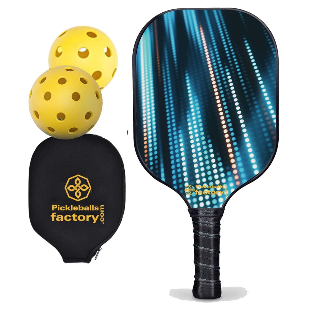 PB00039-10-C Pro Pickleball Paddle - Neon Light Pickleball Websites, Pickleball Court Backyard Pickleball Ball Types, Carbonfiber Graphite
