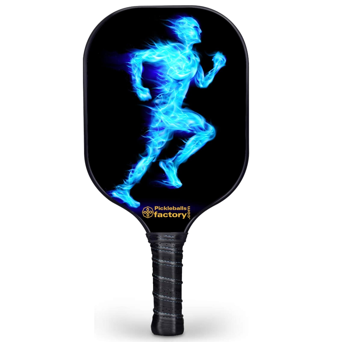 Custom Pickleball Paddle - Blue Fires Good Pickleball Paddles, Backyard Pickleball Court Cost Youth Pickleball, Glassfiber Graphite