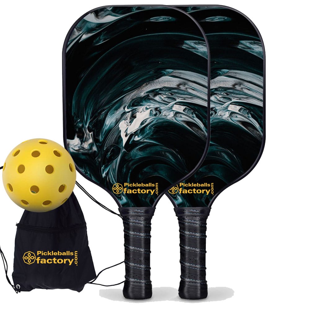 Pickleball Paddle Set - Silk Satin Pickleballtournament Paddle, Carbonfiber Graphite