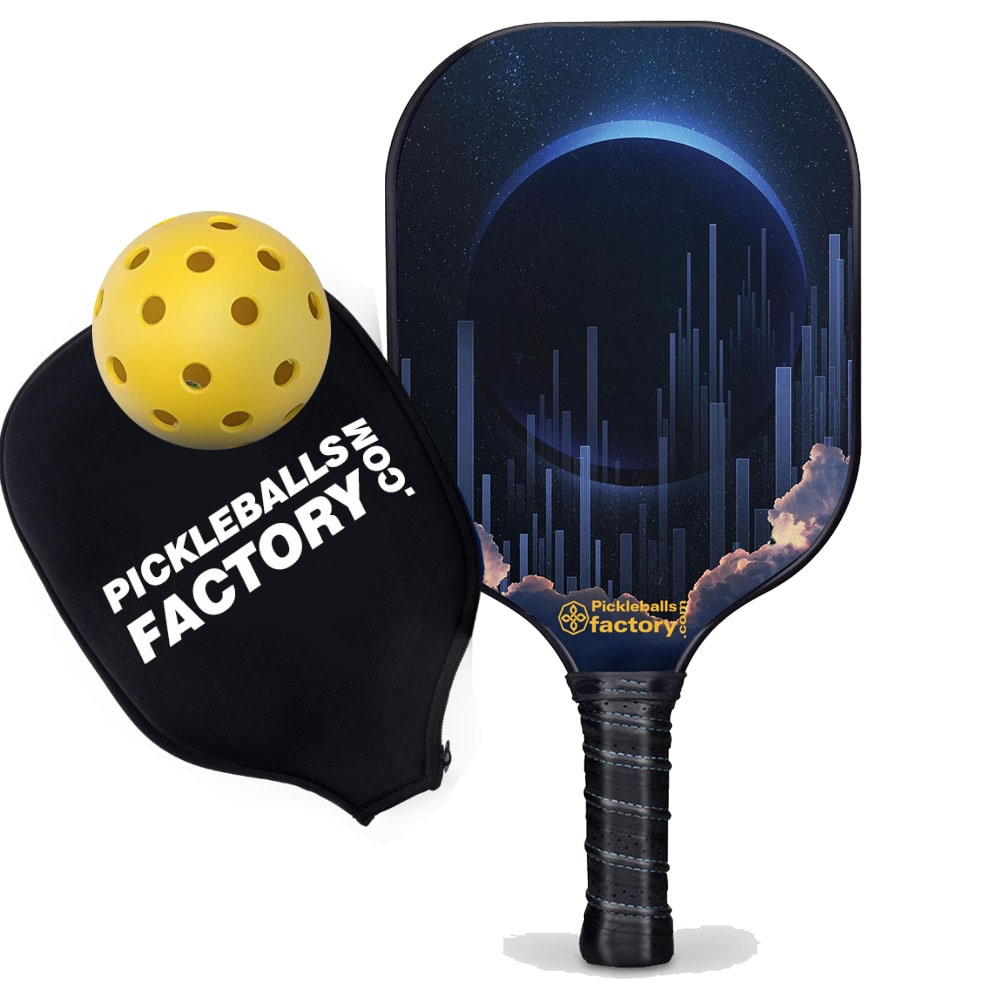 Pickleball Paddles - Lunar Eclipse Graphite Pickleball Paddles Equipment, Pro Pickleball Players Best Pickleball Balls 2022, Carbonfiber Graphite