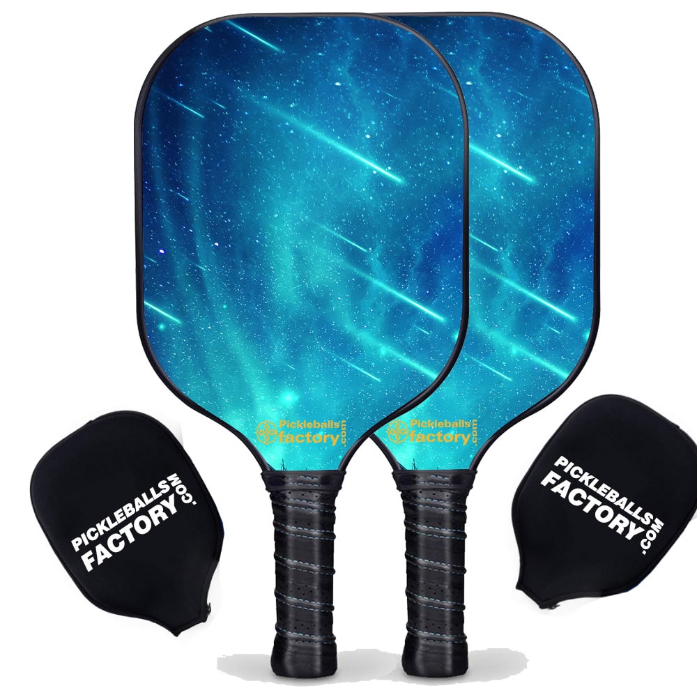 Pickleball Set - Meteor Shower Pro Pickleball Paddle, Pickleball Starter Kit, Carbonfiber Graphite