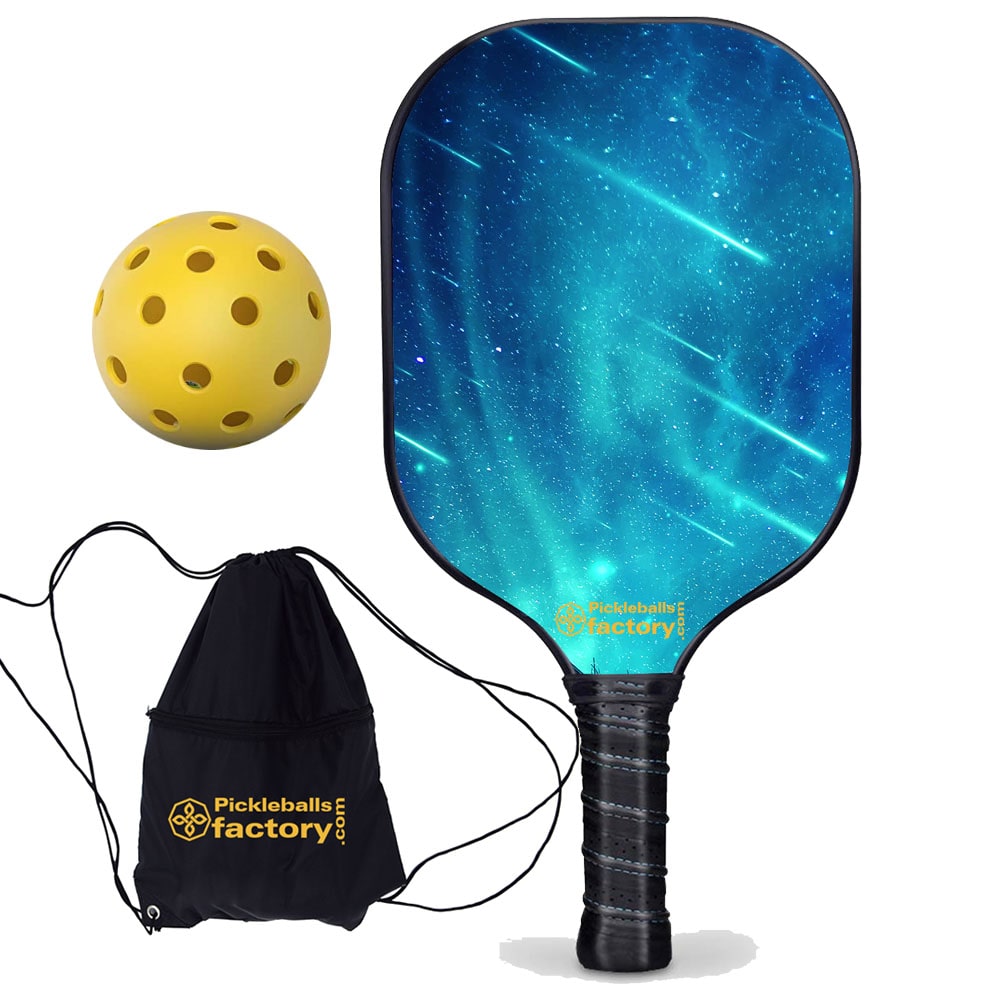 PB00028-9-C Pro Pickleball Paddle - Meteor Shower Pickleball Racquets Amazon - in Pickleball Top 10 Pickleball Paddles, Carbonfiber Graphite
