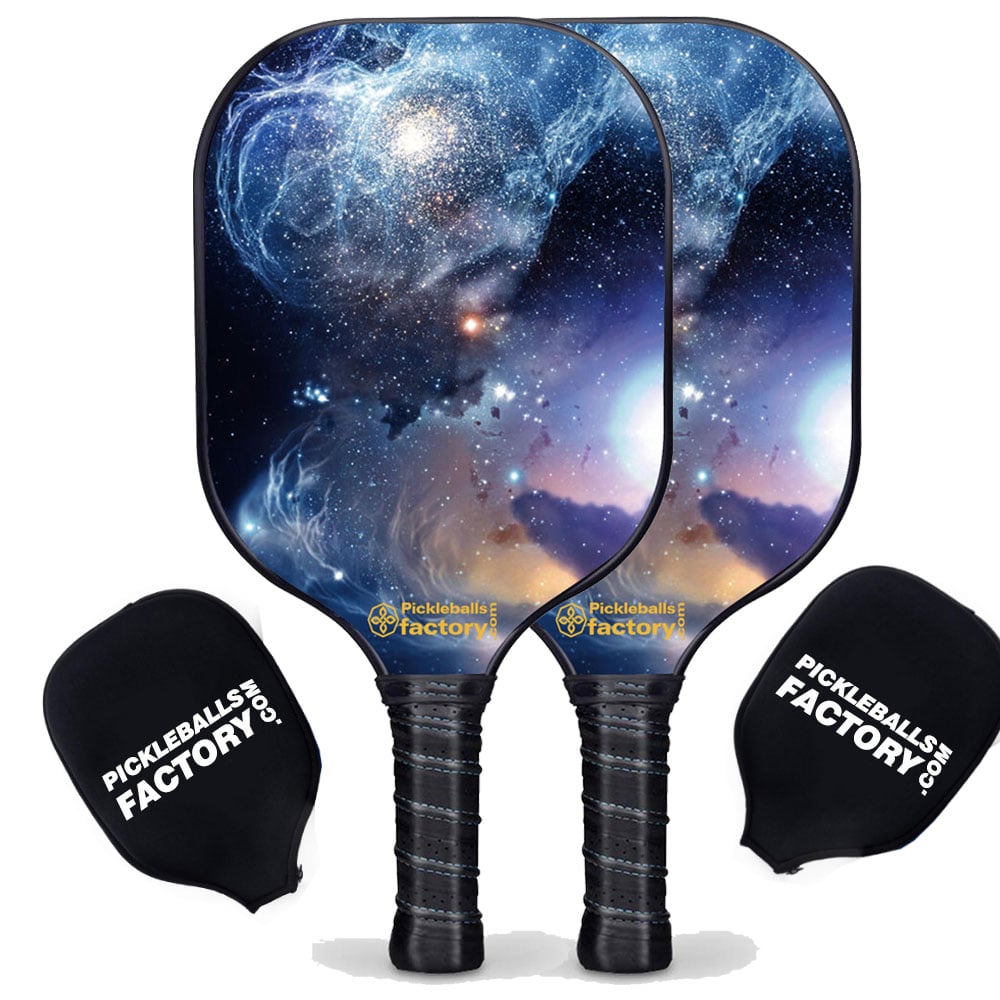 Pickleball Paddle Set - The Milky Way Best Pickleball Paddle, Beginner Pickleball Set, Glassfiber Graphite