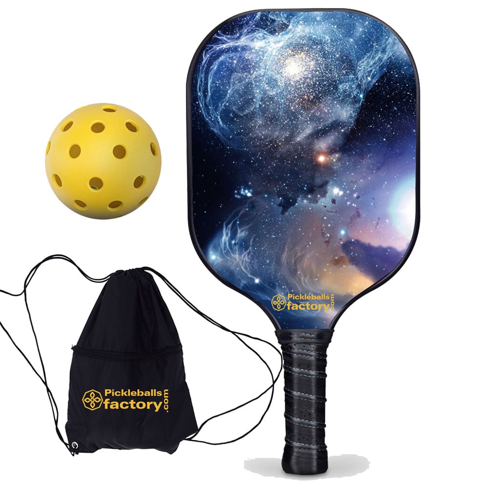 Best Pickleball Paddle - The Milky Way Most Expensive Pickleball Paddle, Best Indoor Pickleball Balls, Carbonfiber Graphite