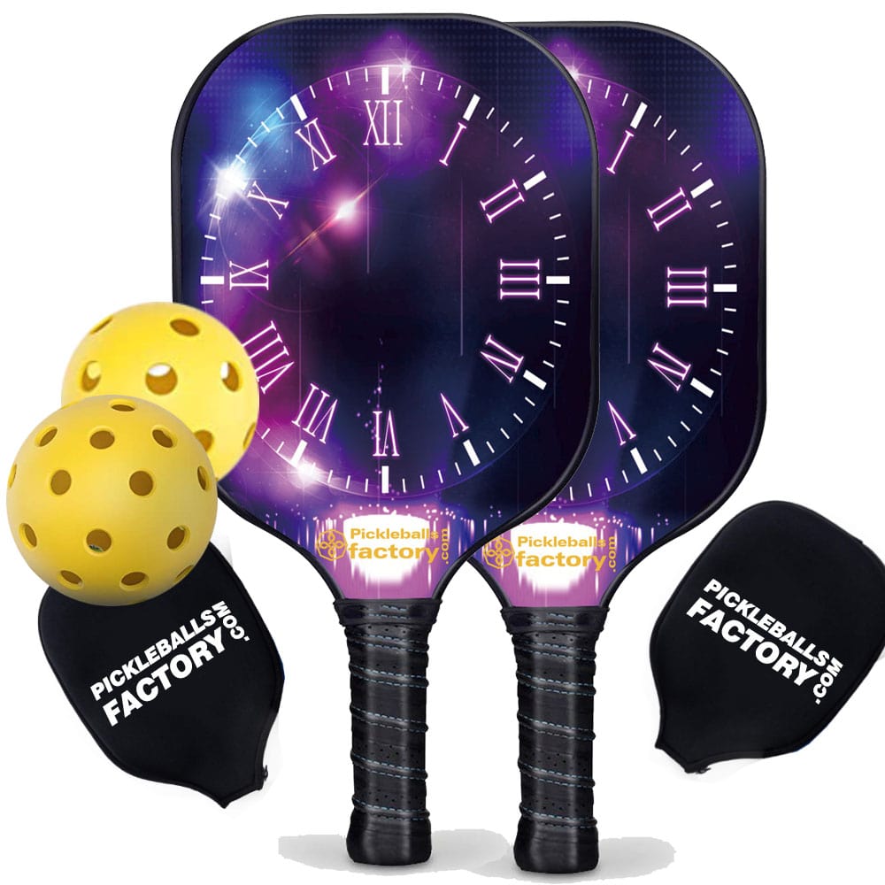 Pickleball Paddle Set - Dials Best Pickleball Paddles 2022, Pickleball Sets for Sale, Glassfiber Graphite