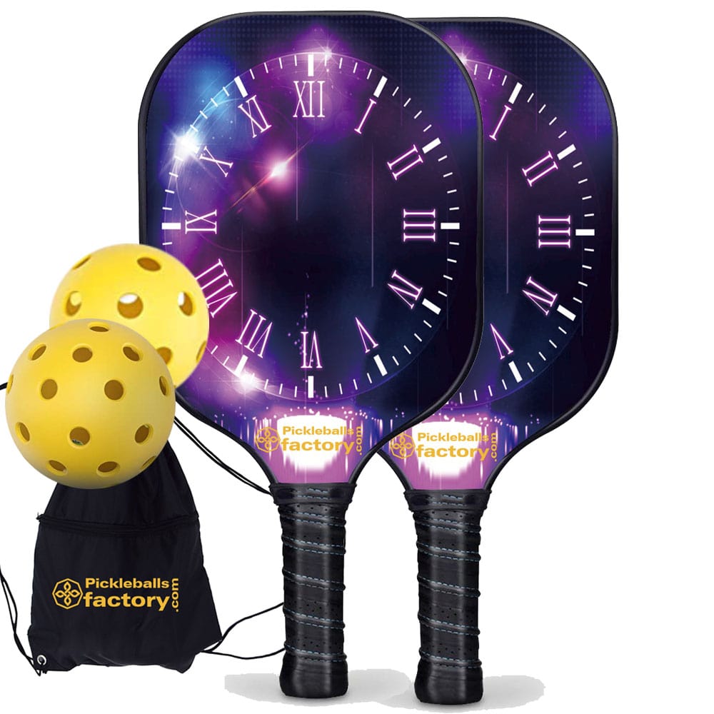 Pickleball Paddle Set - Dials Best Pickleball Paddles 2022, Pickleball Sets for Sale, Glassfiber Graphite