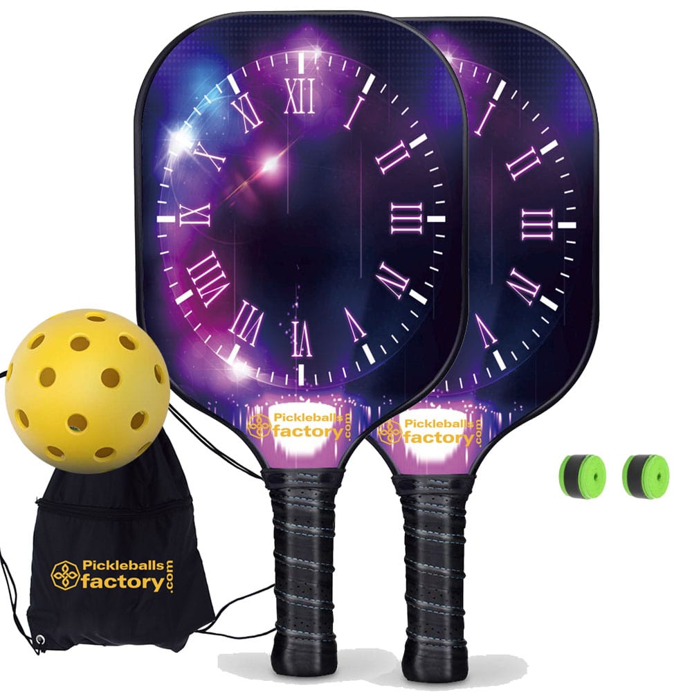 Pickleball Paddle Set - Dials Best Pickleball Paddles 2022, Pickleball Sets for Sale, Glassfiber Graphite