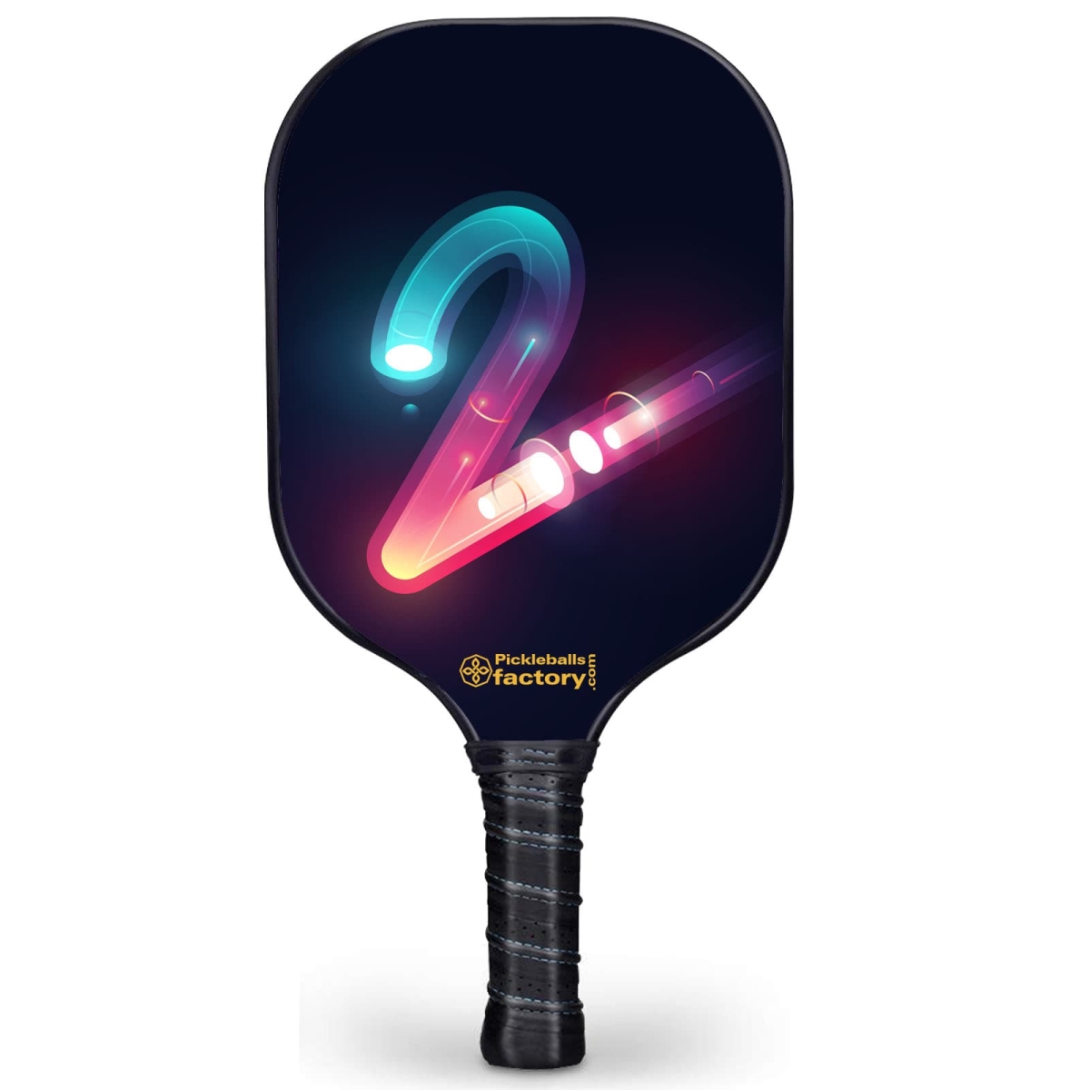 Pro Pickleball Paddle - Tow Pickleballs for Sale, Best Pickleball Paddle for Spin Pickleball Professional Players, Glassfiber Graphite