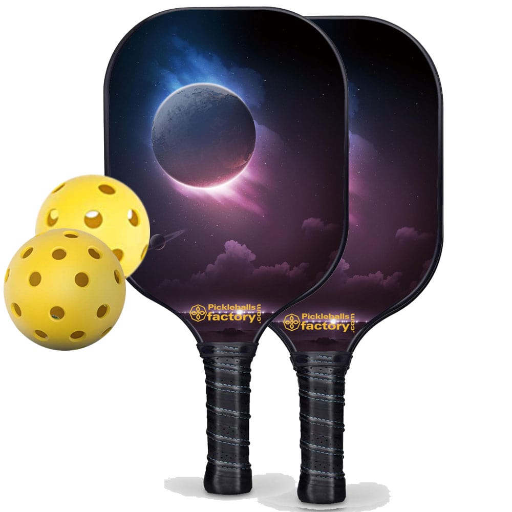 Pickleball Set - The Moon Pickleball Rackets Near Me, Best Type of Pickleball Paddle, Glassfiber Graphite