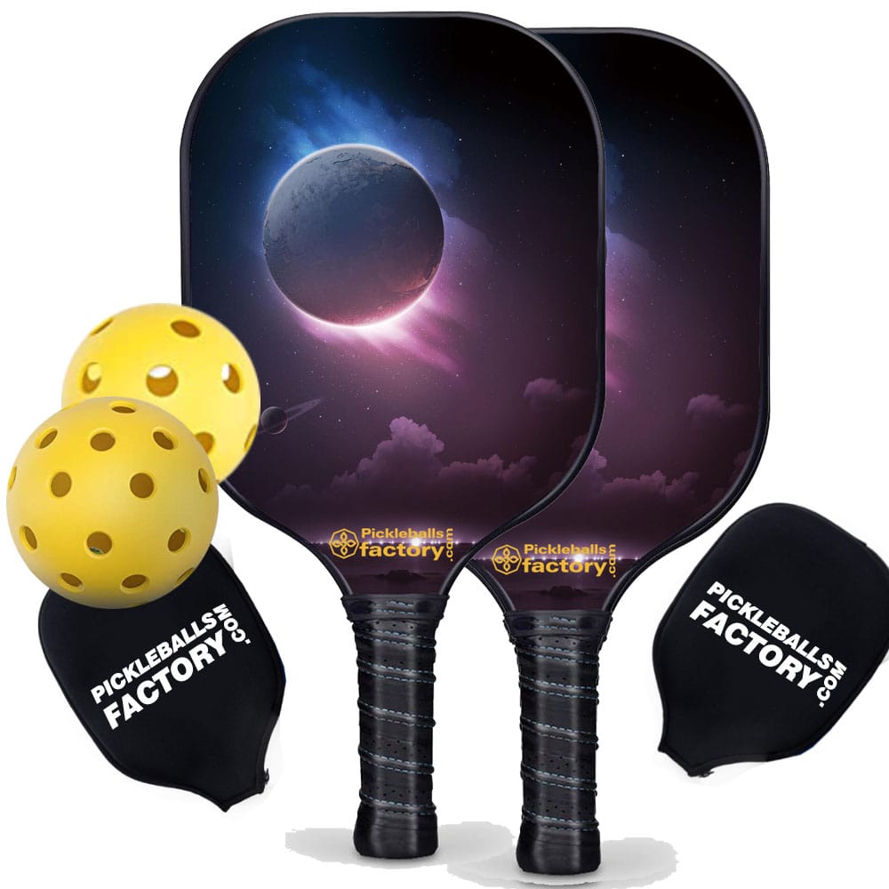 Pickleball Set - The Moon Pickleball Rackets Near Me, Best Type of Pickleball Paddle, Glassfiber Graphite