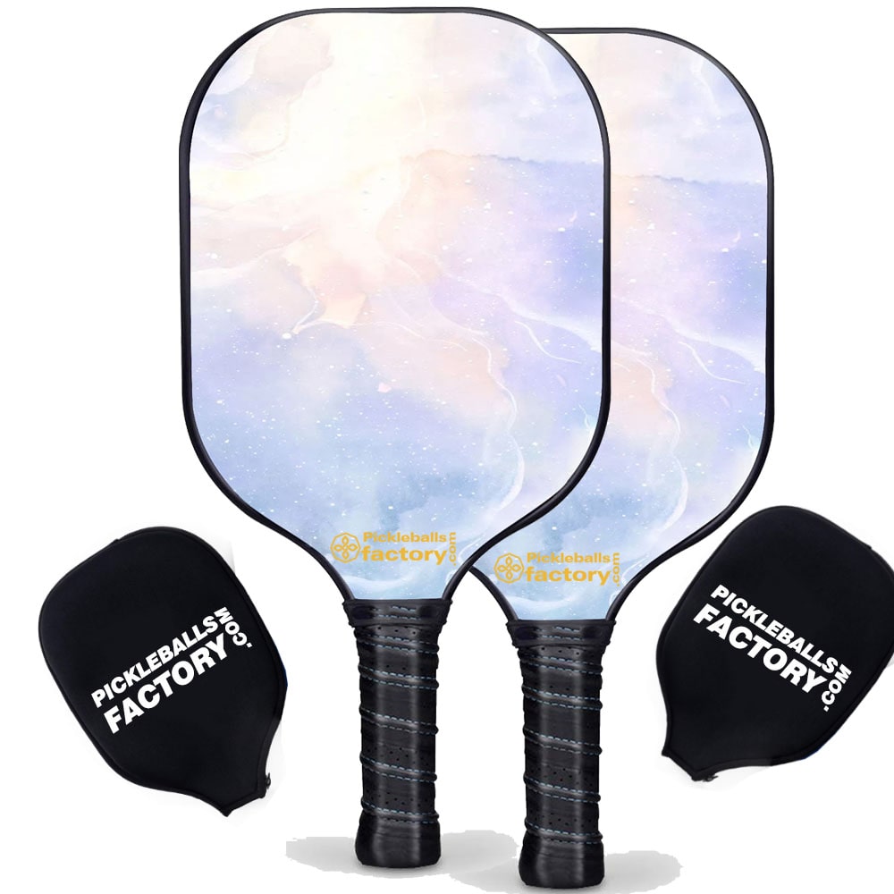 Pickleball Starter Set - Glistening Pickleballtournament Paddle, Best Beginner Pickleball Sets, Carbonfiber Graphite