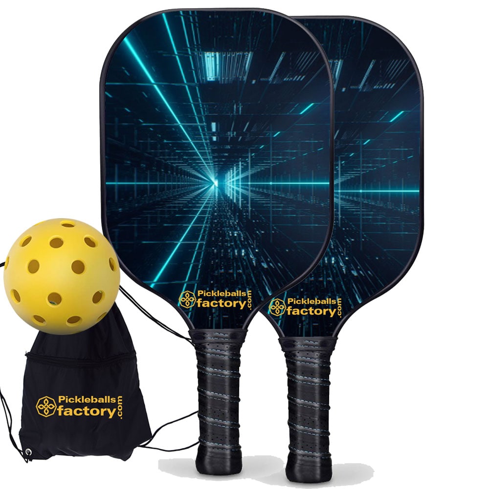 2022 Optical Fiber Best Pickleball Paddles Set, Glassfiber Graphite