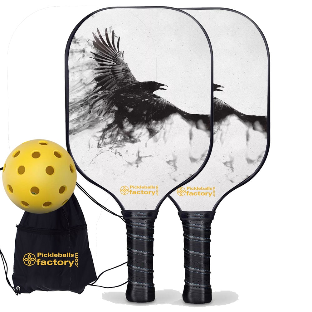 Near Me Pickleball Set - Mirs Personalized Pickleball Paddle, Carbonfiber Graphite