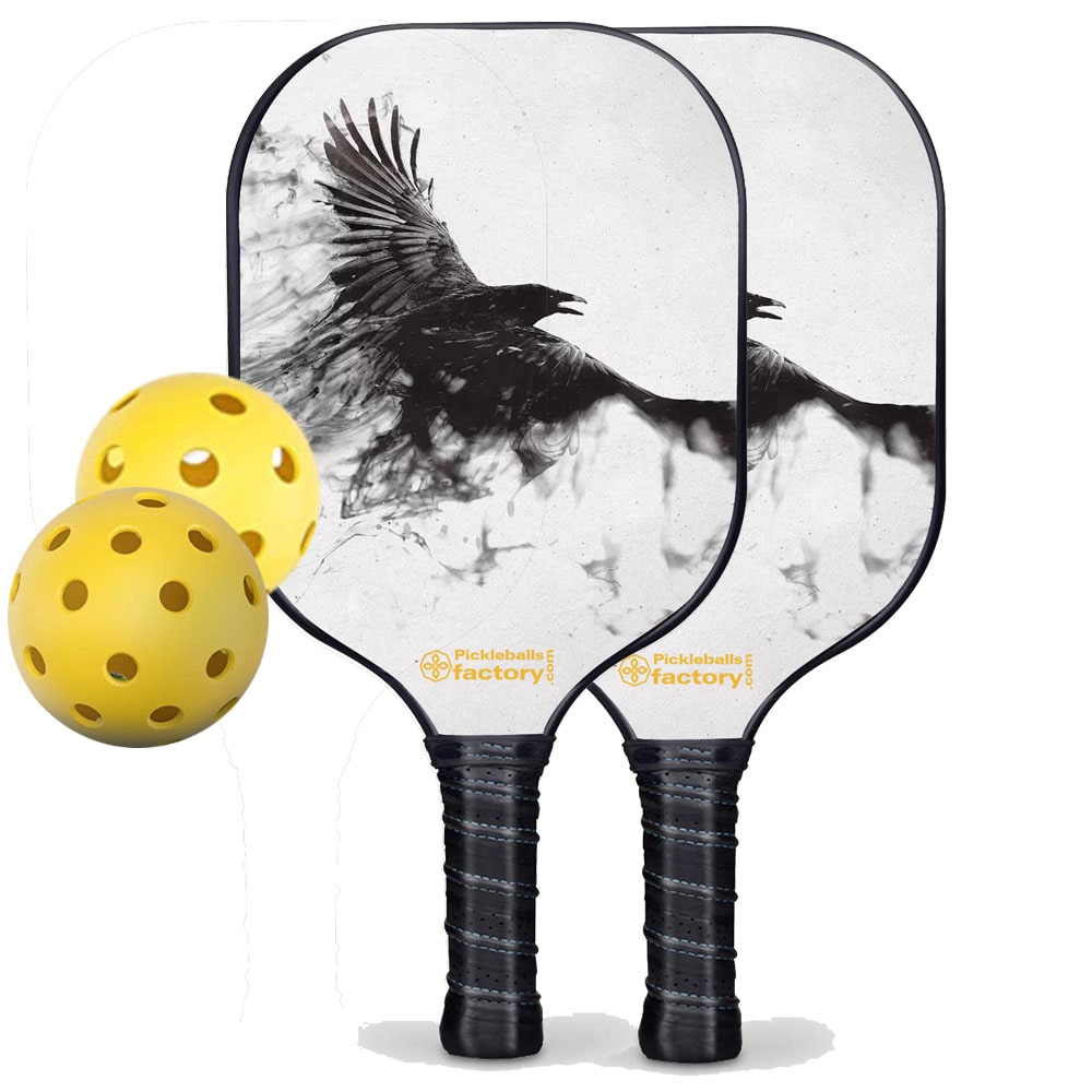 Near Me Pickleball Set - Mirs Personalized Pickleball Paddle, Carbonfiber Graphite