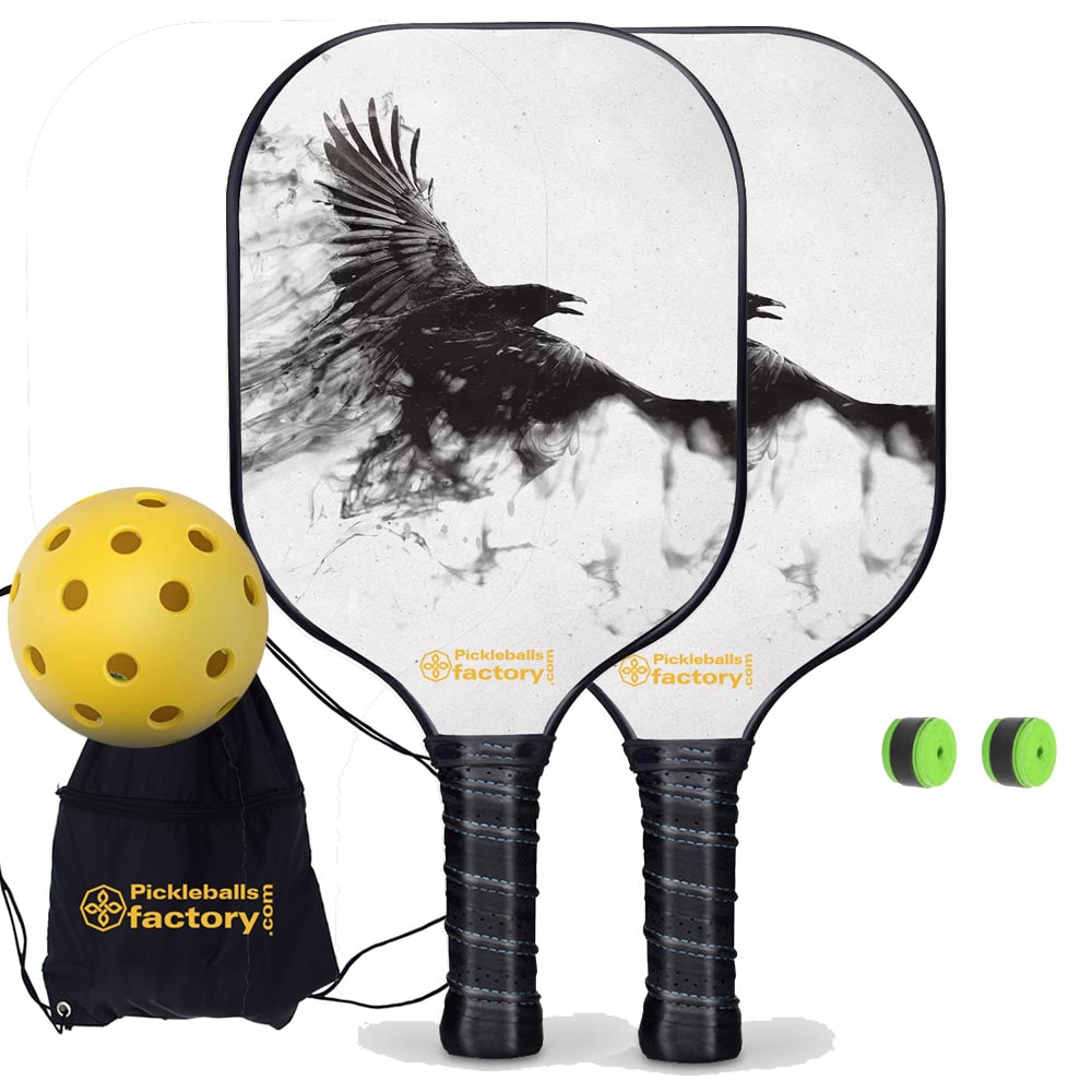 Near Me Pickleball Set - Mirs Personalized Pickleball Paddle, Carbonfiber Graphite