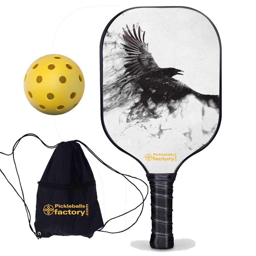 PB0005-9-G Custom Pickleball Paddle - Mirs Personalized Pickleball Paddle - Quiet Pickleball Paddles, Glassfiber Graphite