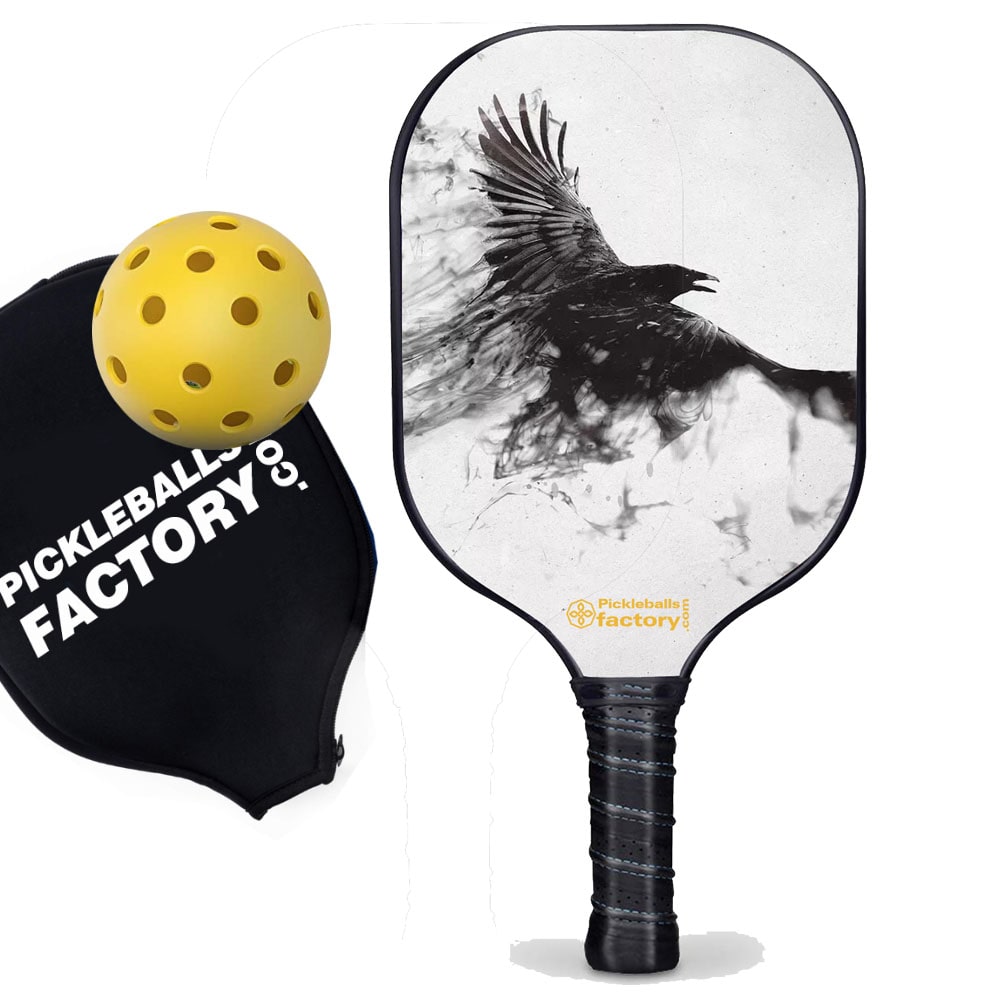 Custom Pickleball Paddle - Mirs Personalized Pickleball Paddle - Quiet Pickleball Paddles, Carbonfiber Graphite