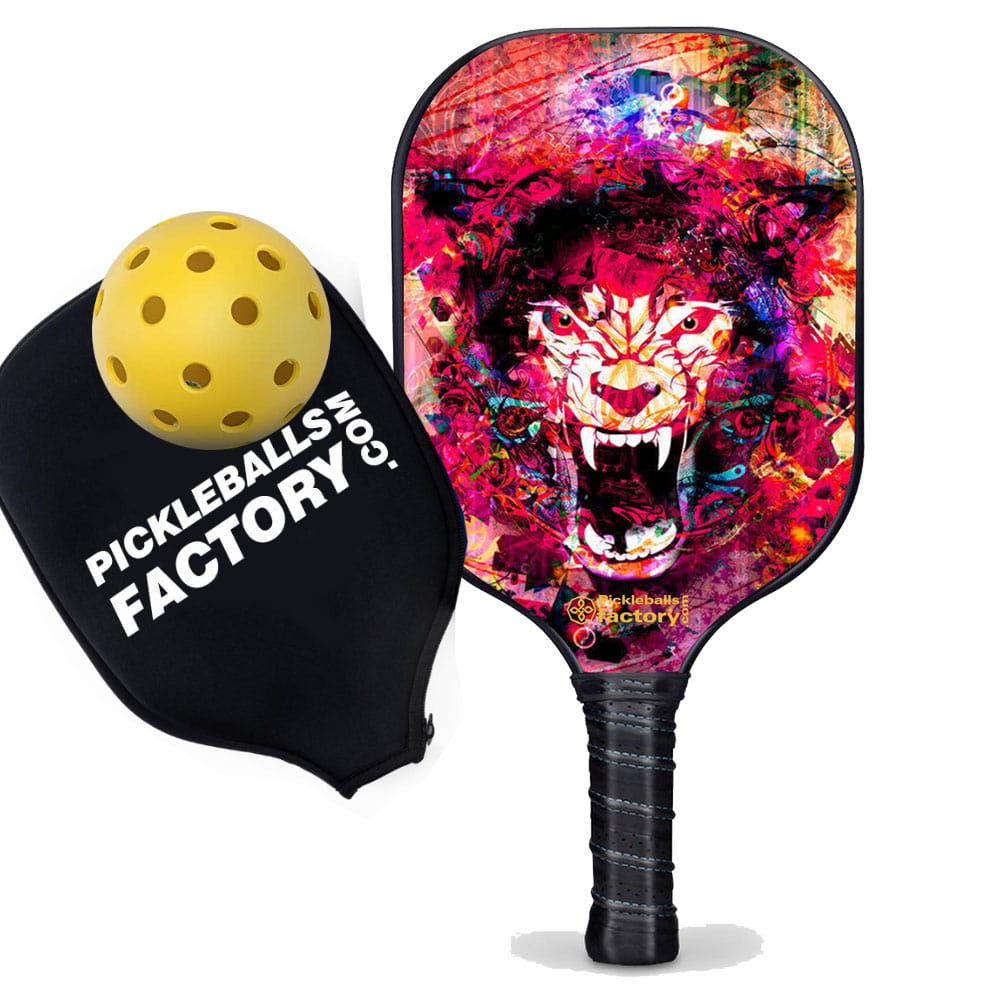 Pickleballtournament Paddle - Tiger Lifetime Pickleball, Lightest Pickleball Paddle Best Elongated Pickleball Paddles, Glassfiber Graphite