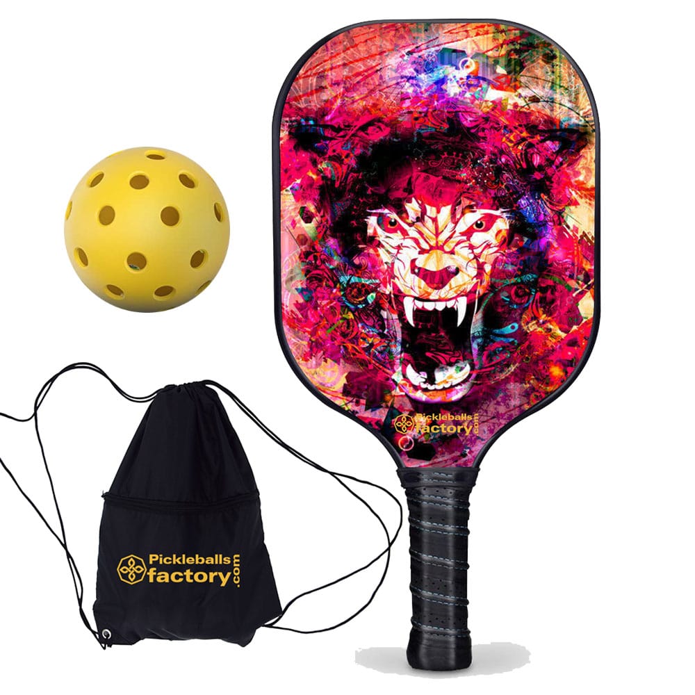 Pickleballtournament Paddle - Tiger Lifetime Pickleball, Lightest Pickleball Paddle Best Elongated Pickleball Paddles, Glassfiber Graphite