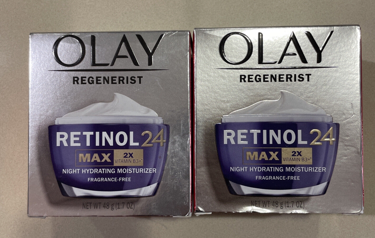 Product9 1.7 oz Regenerist Retinol 24 Max 2X Vitamin B3 Night Moisturizer - Pack of 2 -  Olay