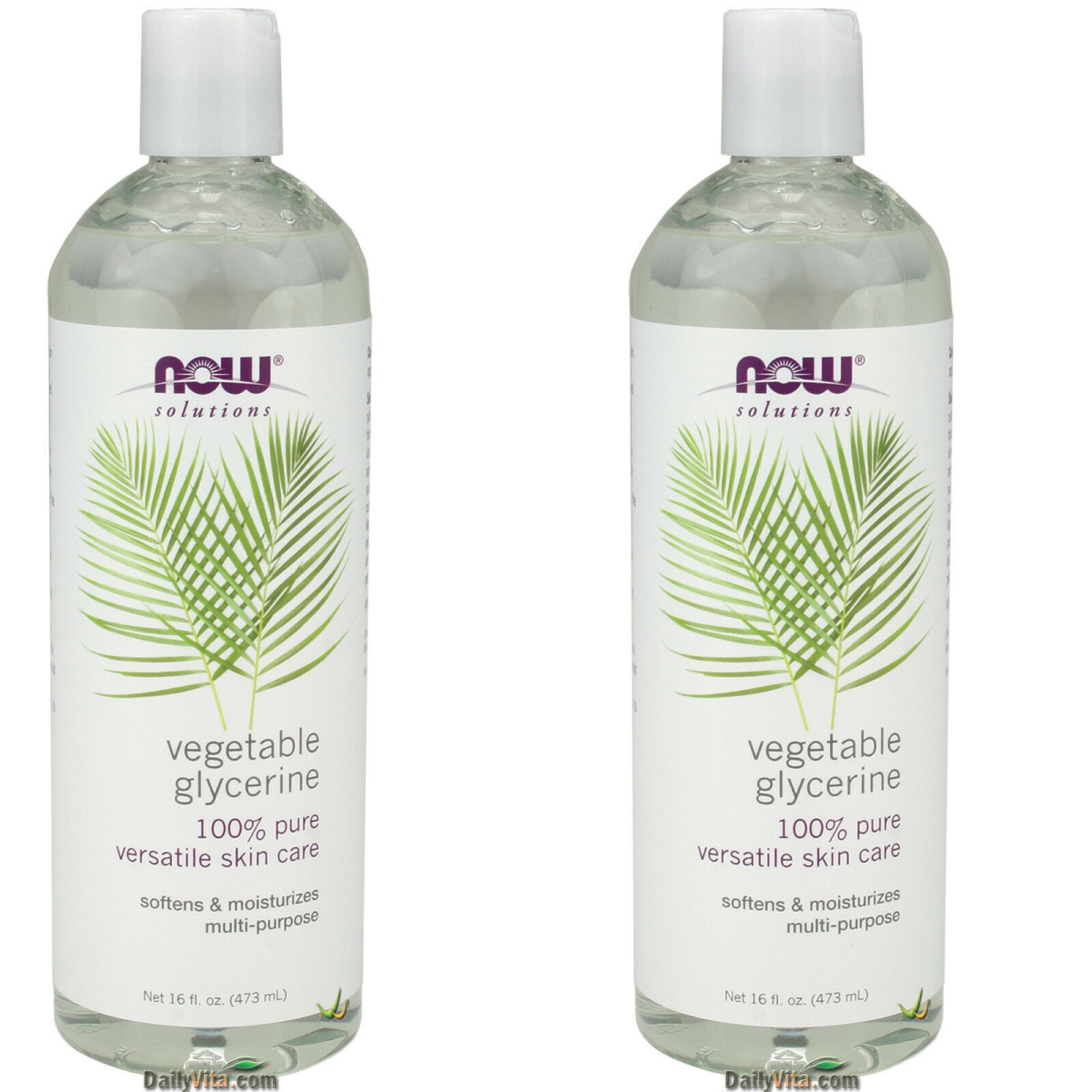 Picture of Now Foods Product7 16 fl oz Fresh 2X Vegetable Glycerine Oil