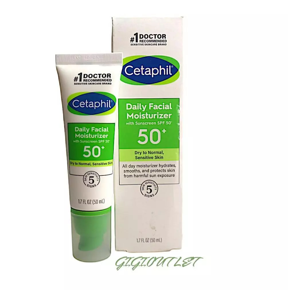 Picture of Pascal Wholesale CDFM 1.7 fl oz Cetaphil Daily Facial SPF 50 Plus Moisturizer Sunscreen