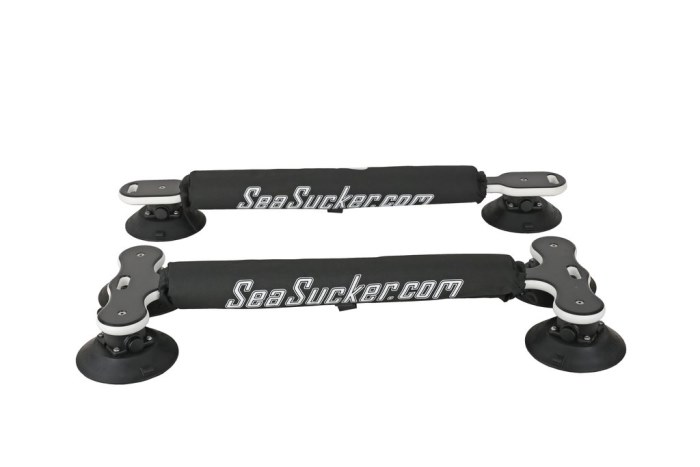 655257626703 Board Rack HDPE Roof Bars for Surf Boards & Paddle Boards