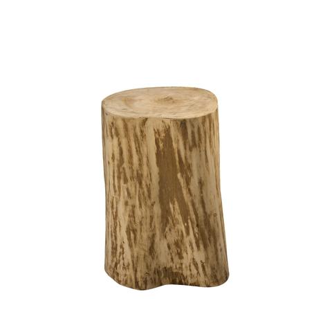 NAT06-17 17 x 12-15 x 12-15 in. Natural Tree Stump Side Table