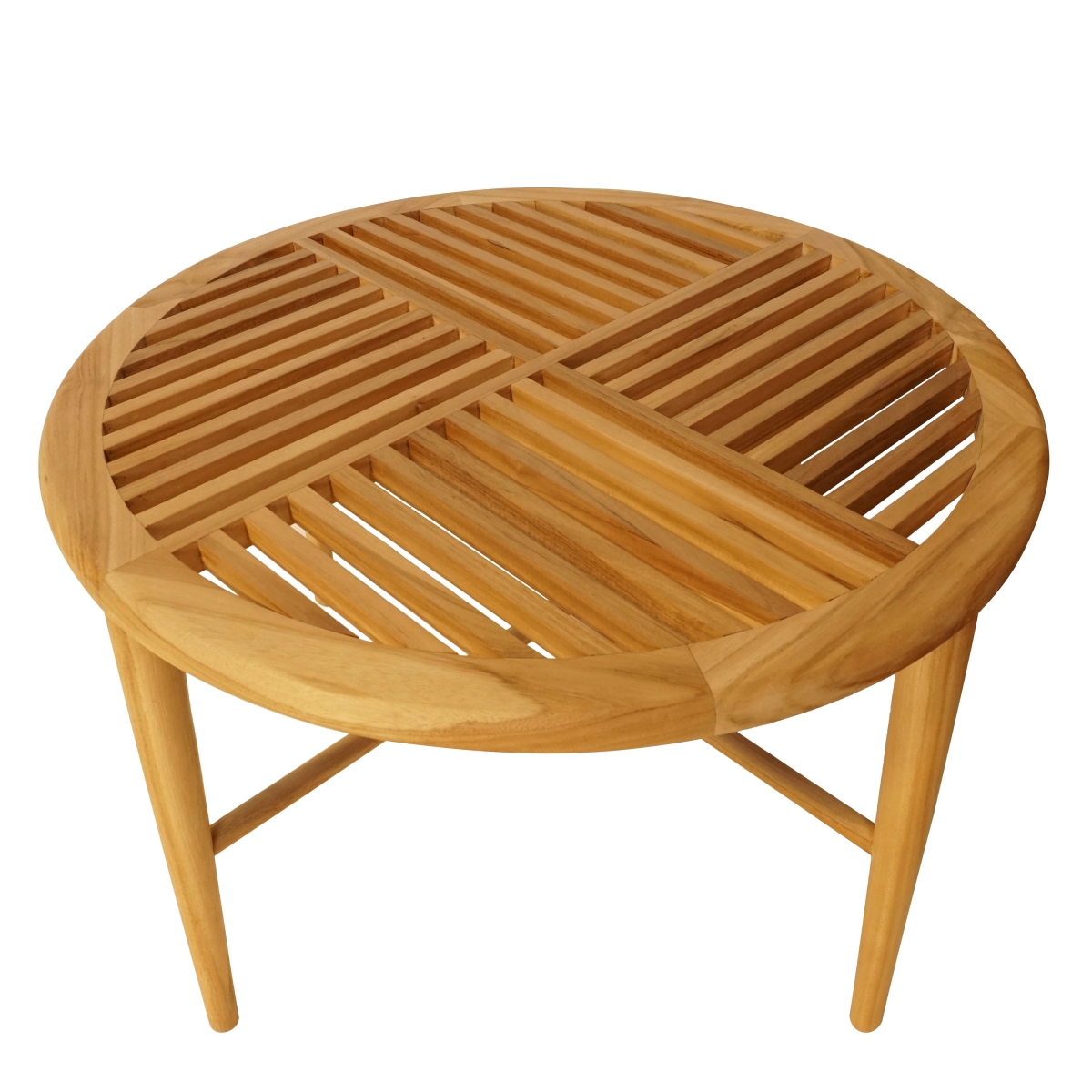 17.7 x 27.5 x 27.5 in. Coastal Coffee Table, Natural