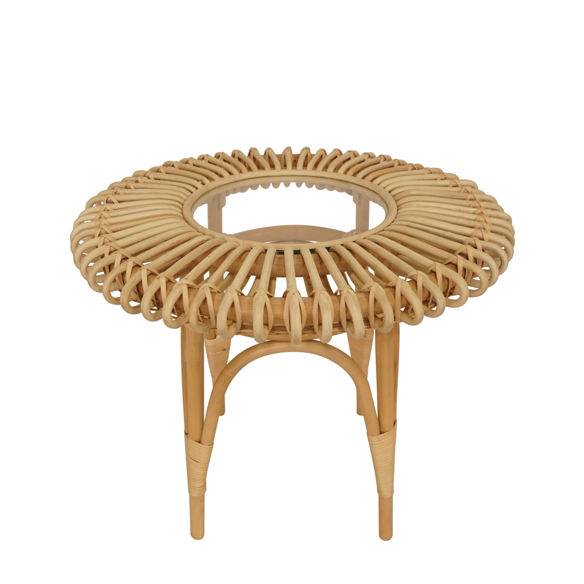 VEN06 22 x 23.6 x 23.6 in. Natural Venice End Table