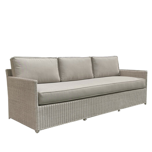 MAL04-WHW-SND Malio Natural Sofa, Seminyak Sand Fabric