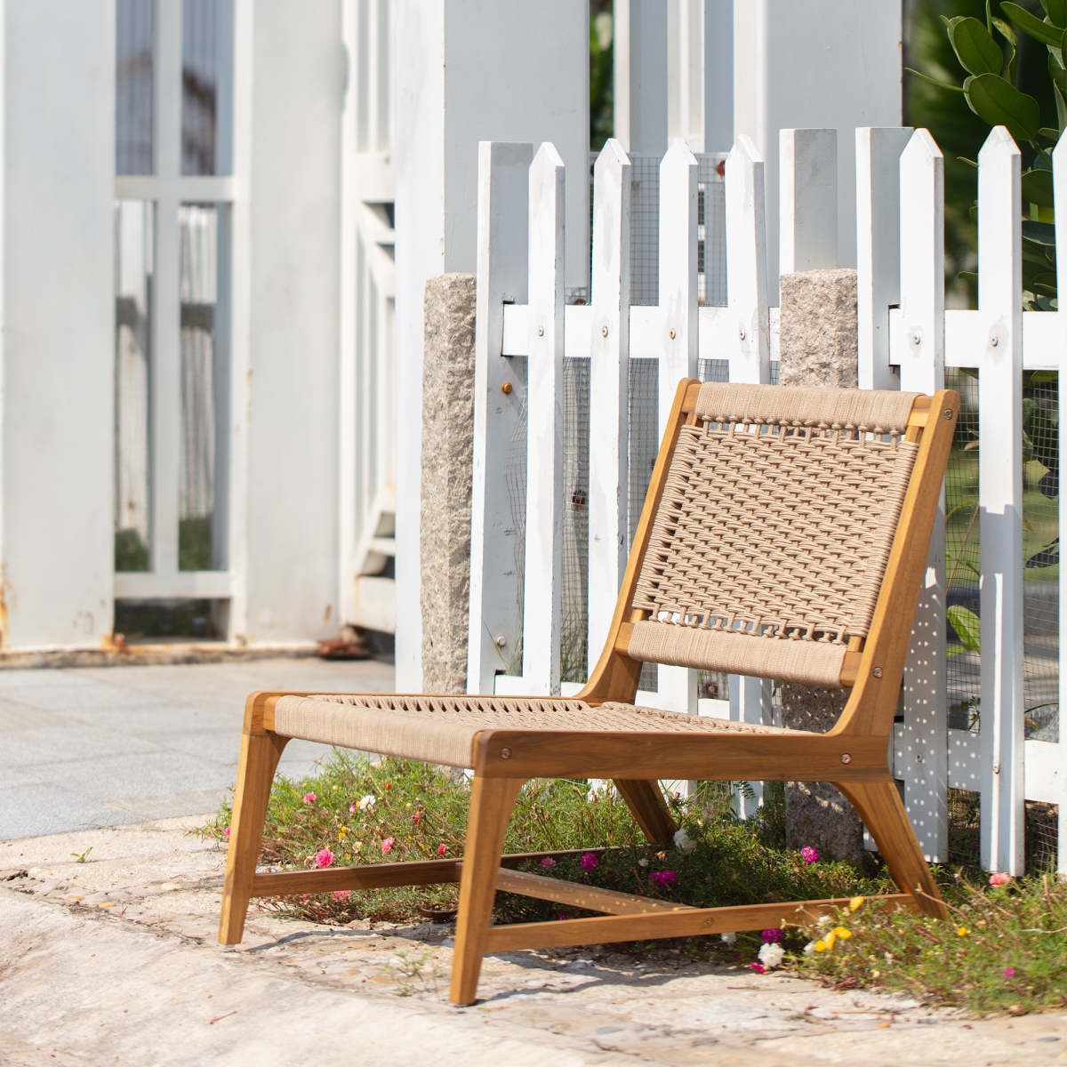 Picture of Panama Jack PJO-3401-TAN-LC-SET2 28.5 x 30 x 27 in. Corsica Adirondack Chair - Set of 2