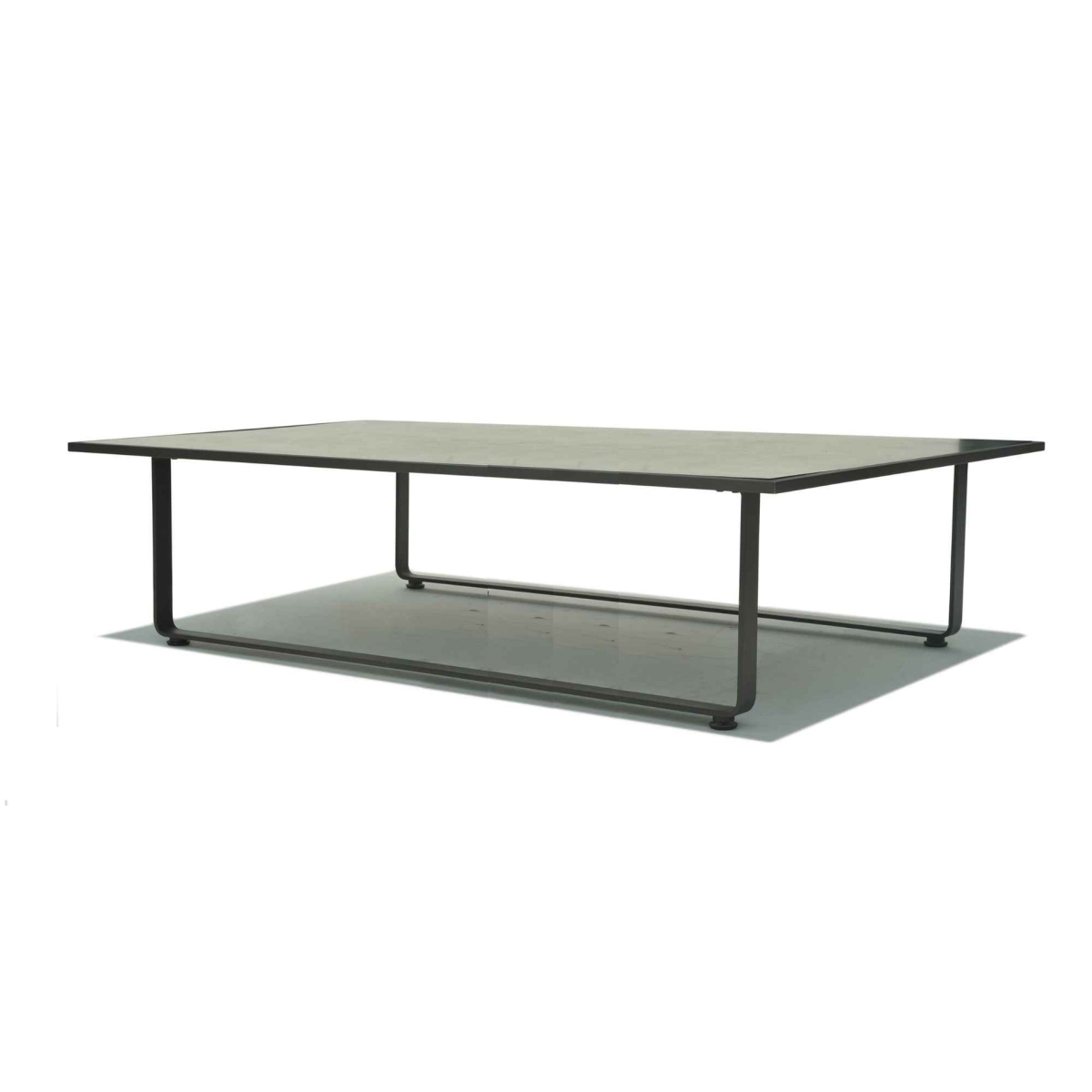 Picture of Skyline Design 23804-DGST-GL 17 x 47 x 24 in. Horizon Coffee Table with Glass