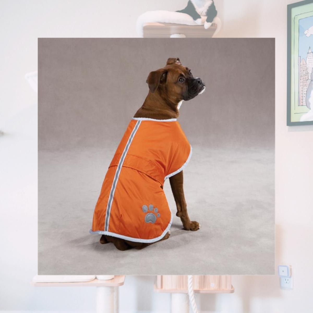 Picture of Zack &amp; Zoey Nor&apos;Easter Blanket Coat X-Large Orange  - UM210 24 69