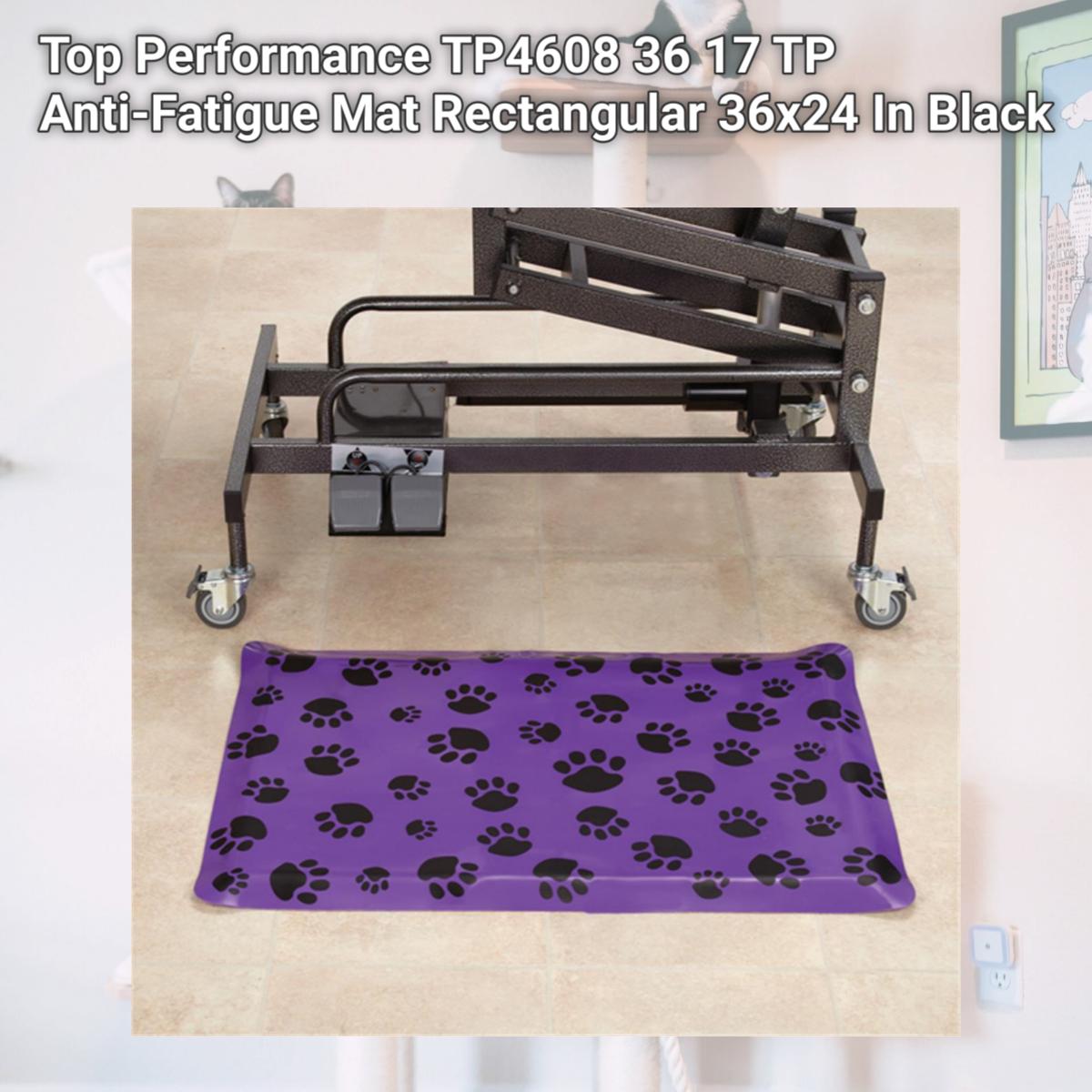 Picture of Top Performance TP4608 36 17 TP Anti-Fatigue Mat Rectangular 36x24 In Black