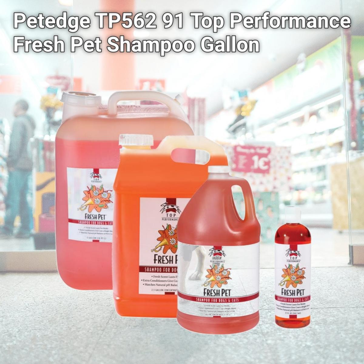 Picture of Petedge TP562 91 Top Performance Fresh Pet Shampoo Gallon