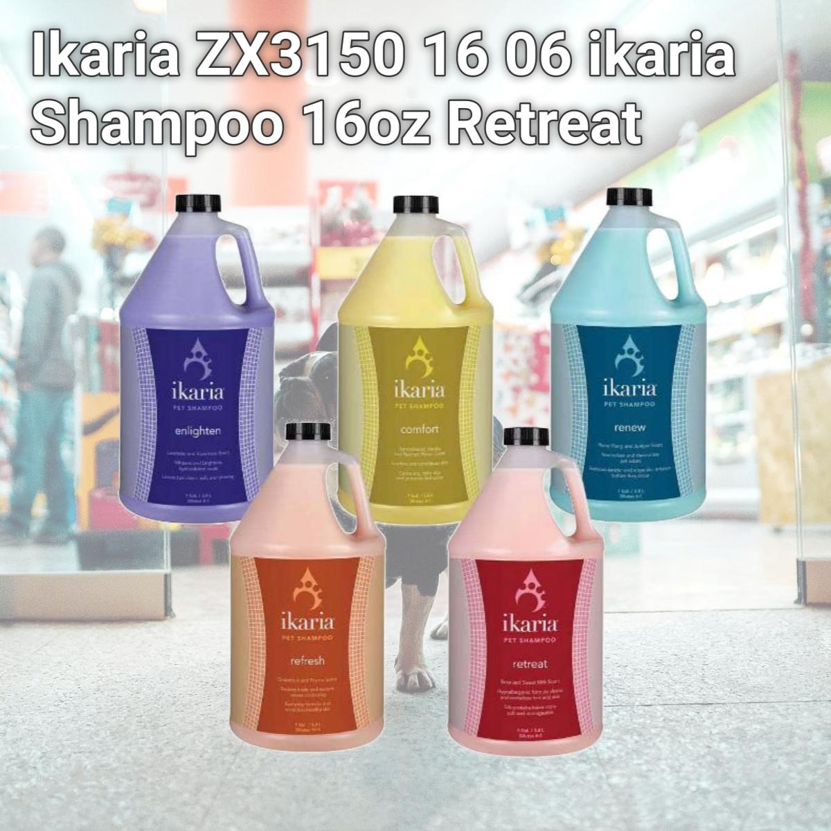 Picture of Ikaria ZX3150 16 06 ikaria Shampoo 16oz Retreat