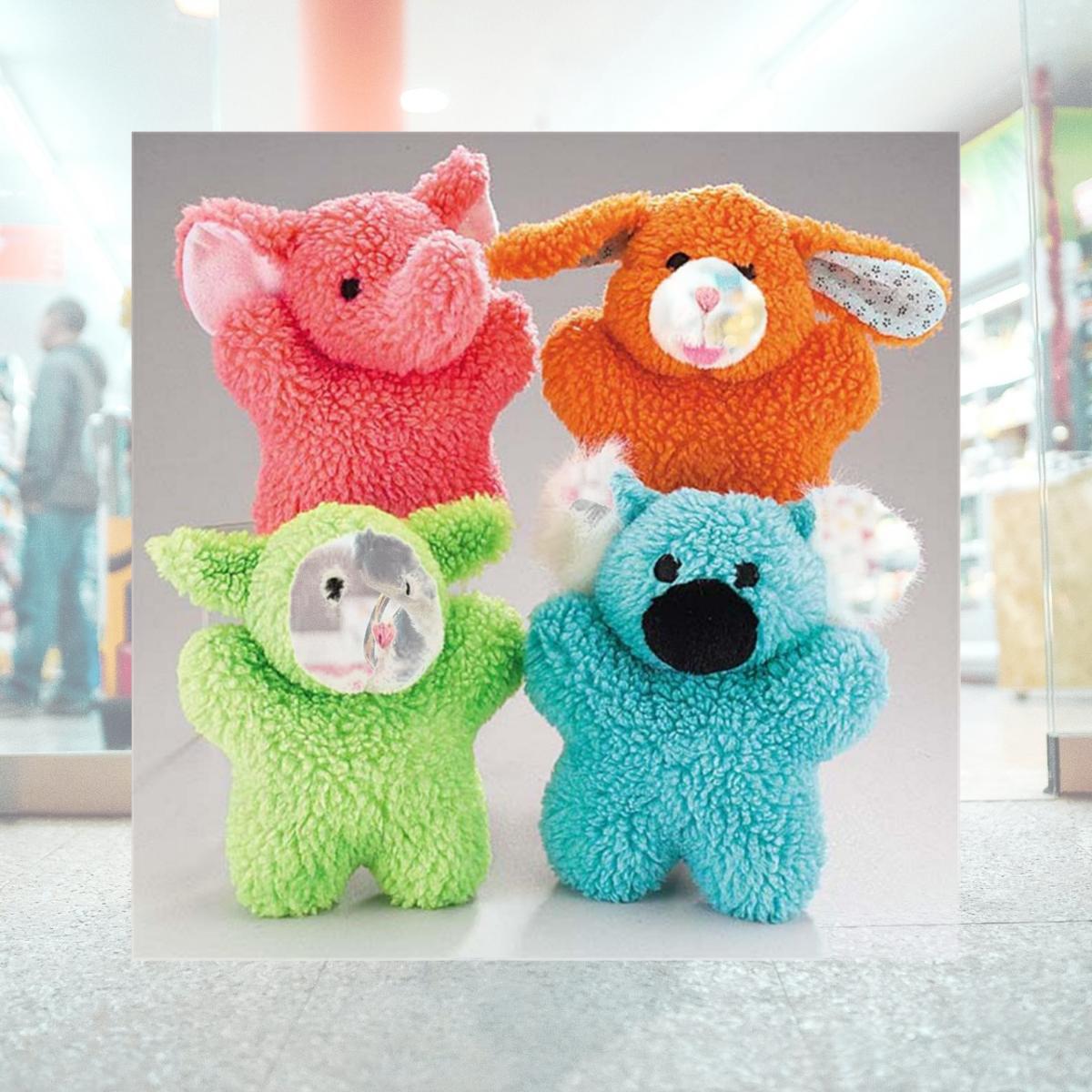 Picture of Zanies ZW292 14 Cuddly Berber Baby 8 In Green Lamb