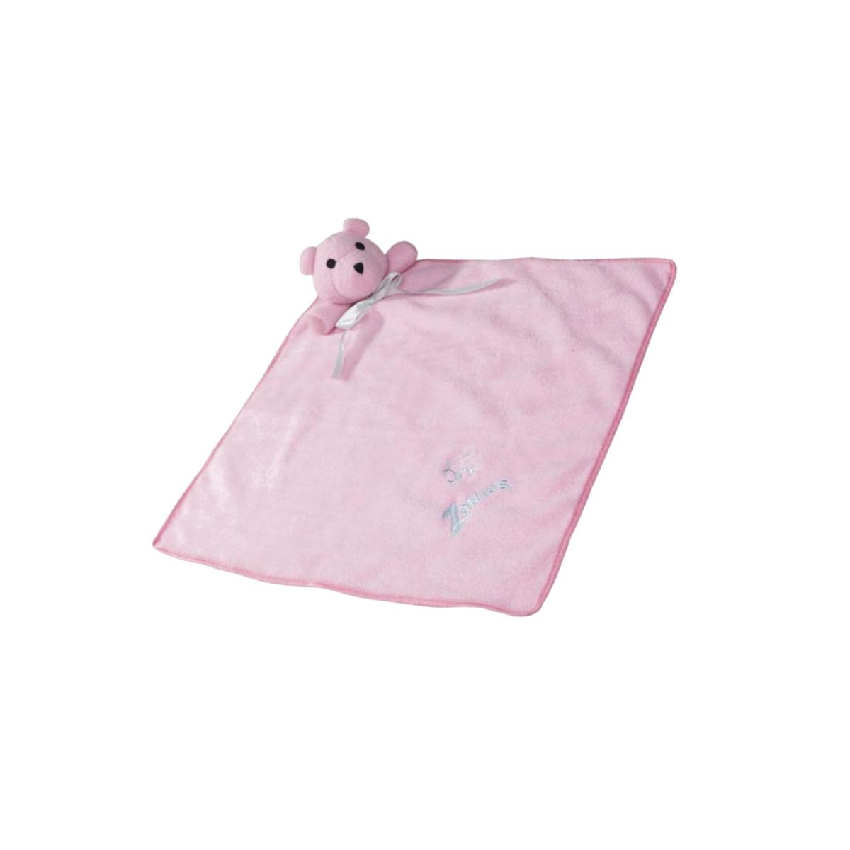 Picture of Zanies ZW052 79 Snuggle Bear Blanket Princess Pink