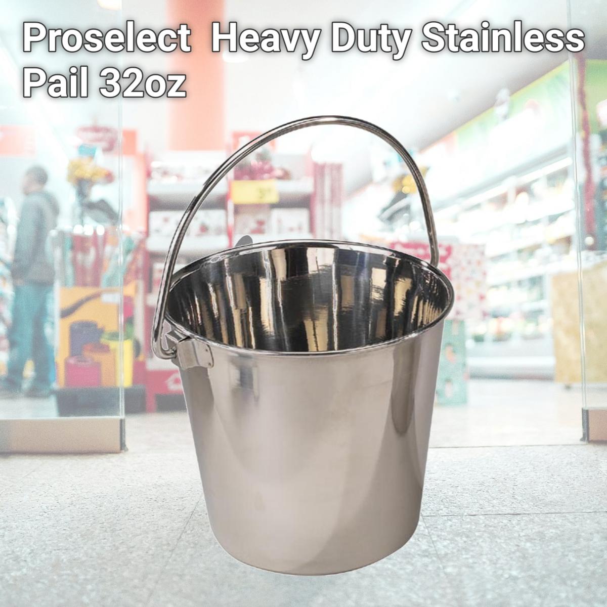 Picture of Proselect ZW144 01 Heavy Duty Stainless Pail 32oz