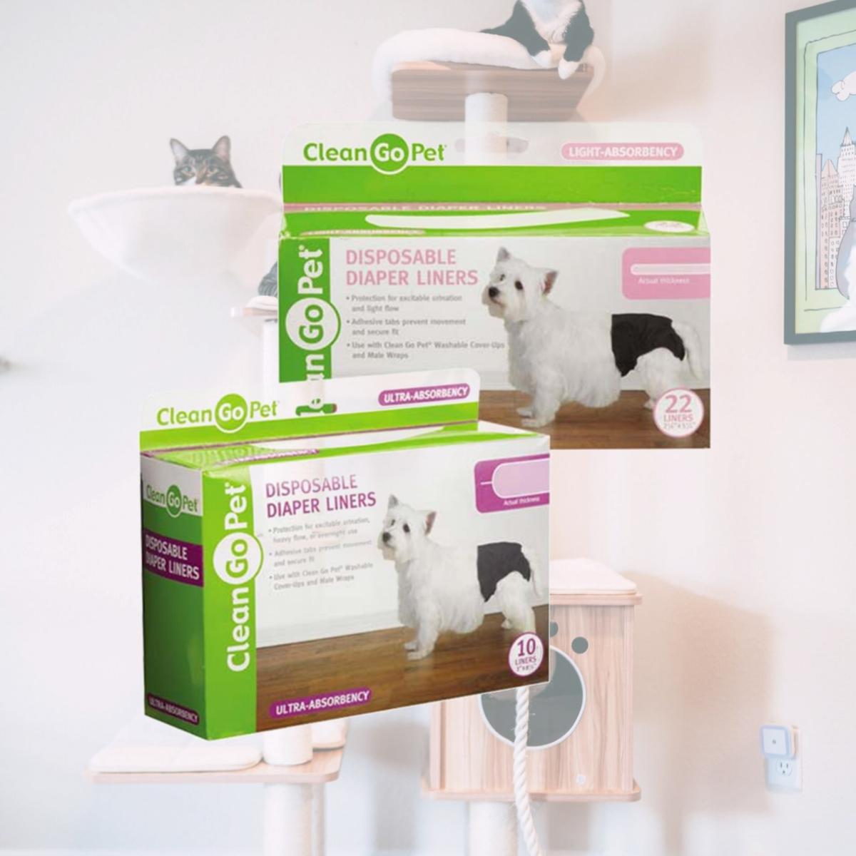 Picture of Clean Go Pet ZW6115 22 Disposible Diaper Liner 22Pk Lite