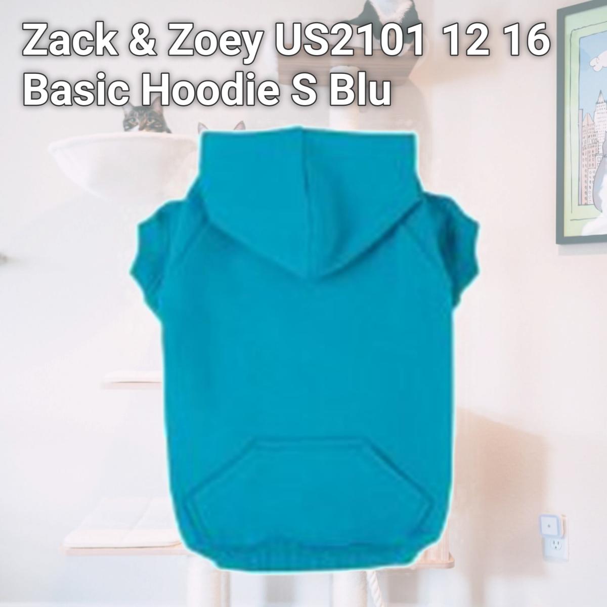 Picture of Zack & Zoey US2101 12 16 Basic Hoodie S Blu