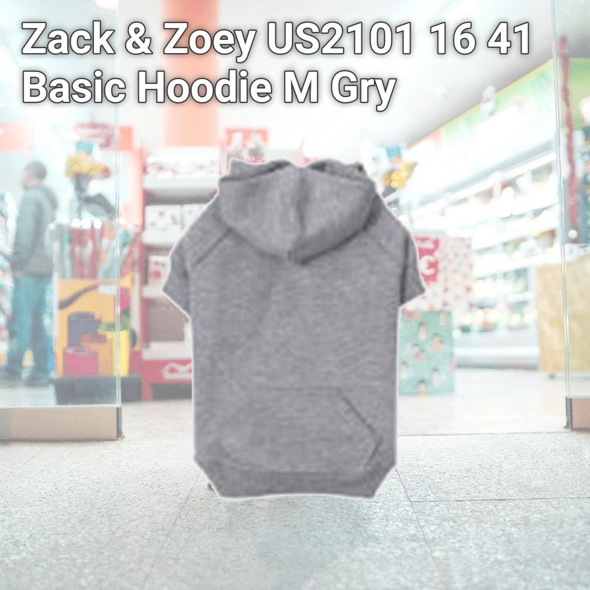 Picture of Zack & Zoey US2101 16 41 Basic Hoodie M Gry