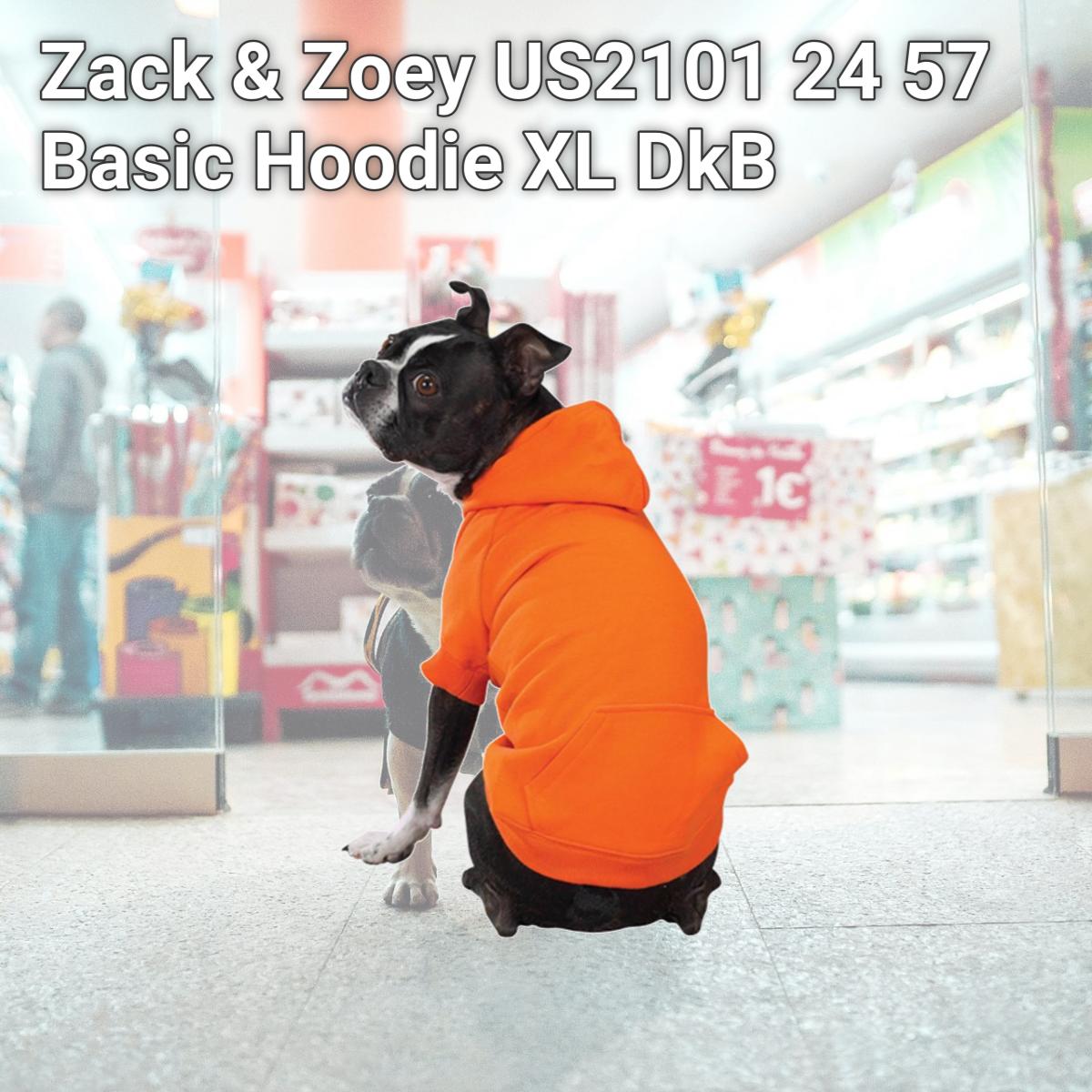 Picture of Zack & Zoey US2101 24 57 Basic Hoodie XL DkB