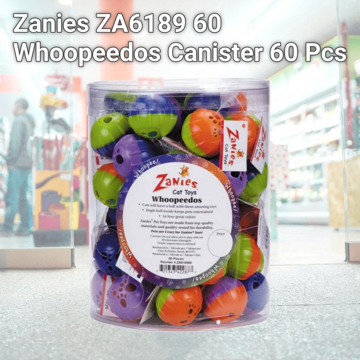 Picture of Zanies ZA6189 60 Whoopeedos Canister 60 Pcs